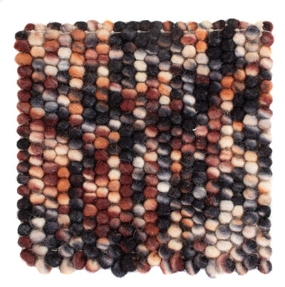 Wollen tapijt 32x32cm - Wollen tapijt