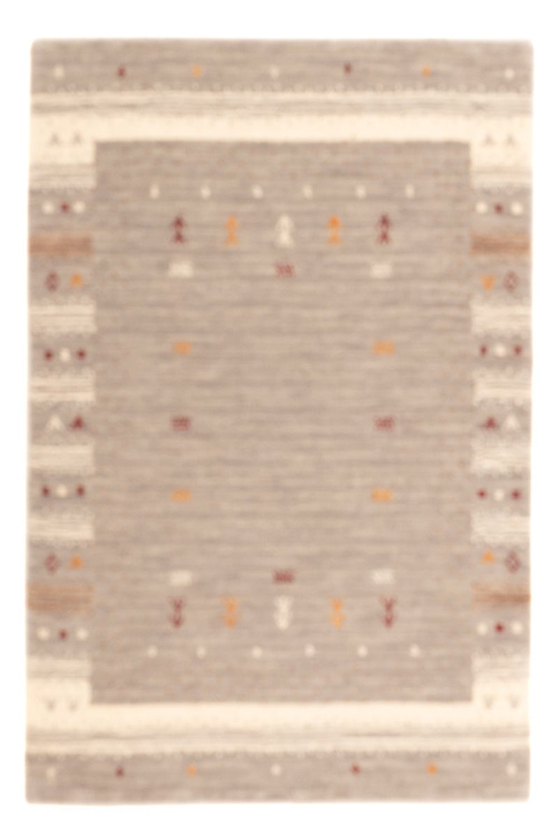 Gabbeh Tapijt - Loribaft Softy - 90 x 60 cm - donker beige