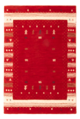 Gabbeh Tapijt - Loribaft Softy - 90 x 60 cm - rood