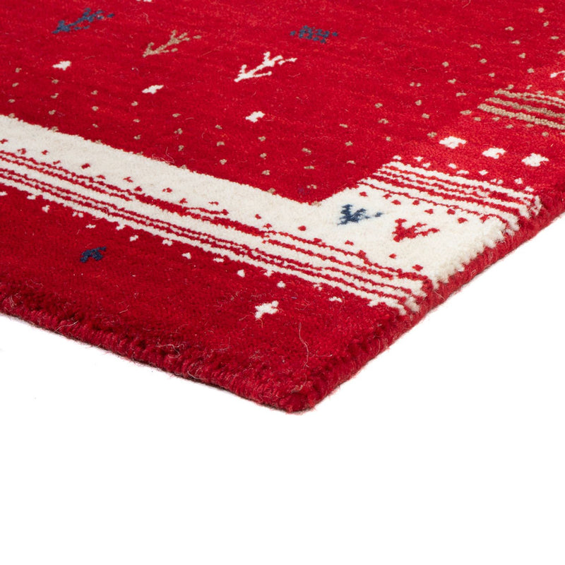 Gabbeh Tapijt - Loribaft Softy - 90 x 60 cm - rood