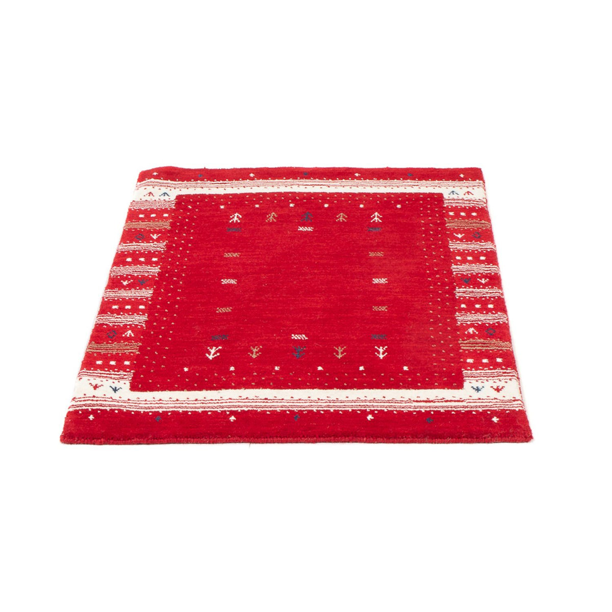 Gabbeh Tapijt - Loribaft Softy - 90 x 60 cm - rood
