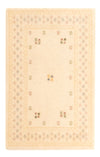 Loribaft Loom Tapijt 60x90cm - Wollen tapijt - Rechthoekig / Beige / 60 x 90 cm Rechthoekig