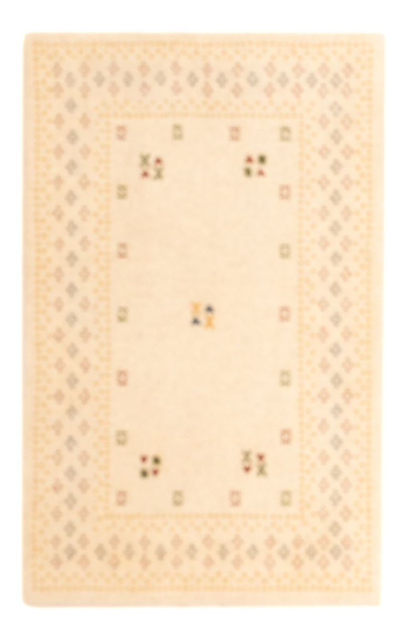 Gabbeh Tapijt - Loribaft Softy - 90 x 60 cm - beige
