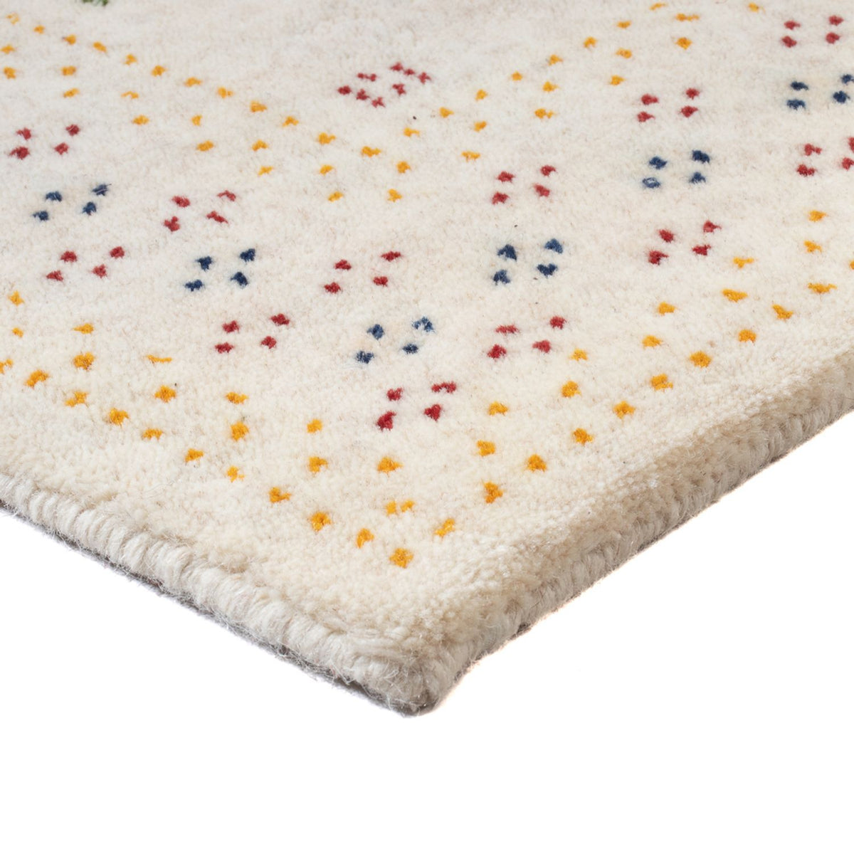 Gabbeh Tapijt - Loribaft Softy - 90 x 60 cm - beige