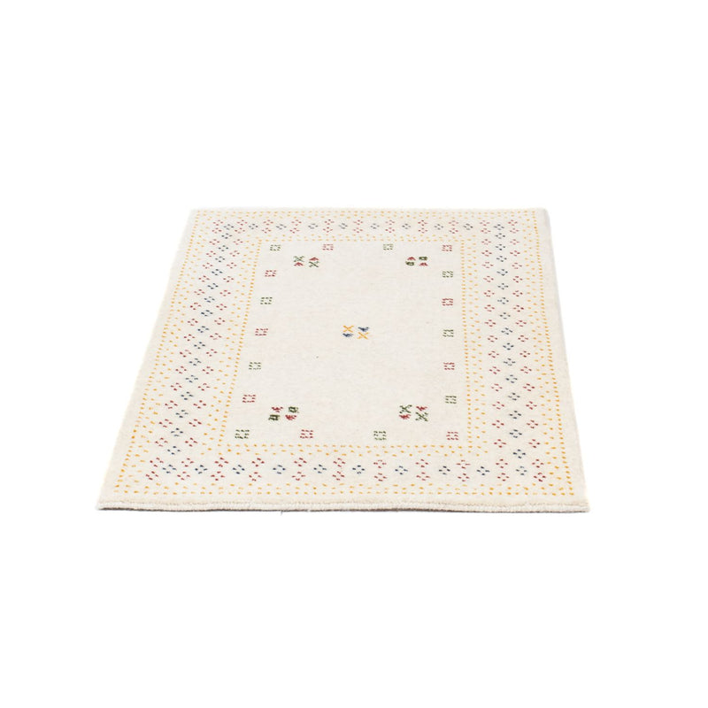 Gabbeh Tapijt - Loribaft Softy - 90 x 60 cm - beige