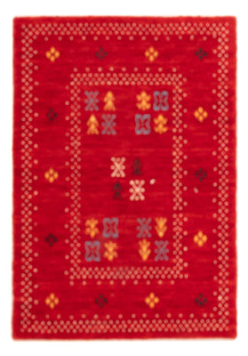 Gabbeh Tapijt - Loribaft Softy - 90 x 60 cm - rood