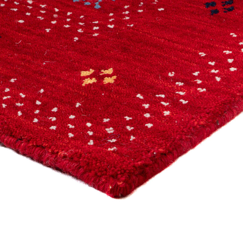 Gabbeh Tapijt - Loribaft Softy - 90 x 60 cm - rood