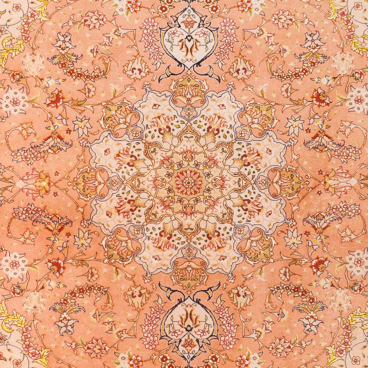 Perzisch tapijt - Tabriz - Royal - 200 x 150 cm - zalm