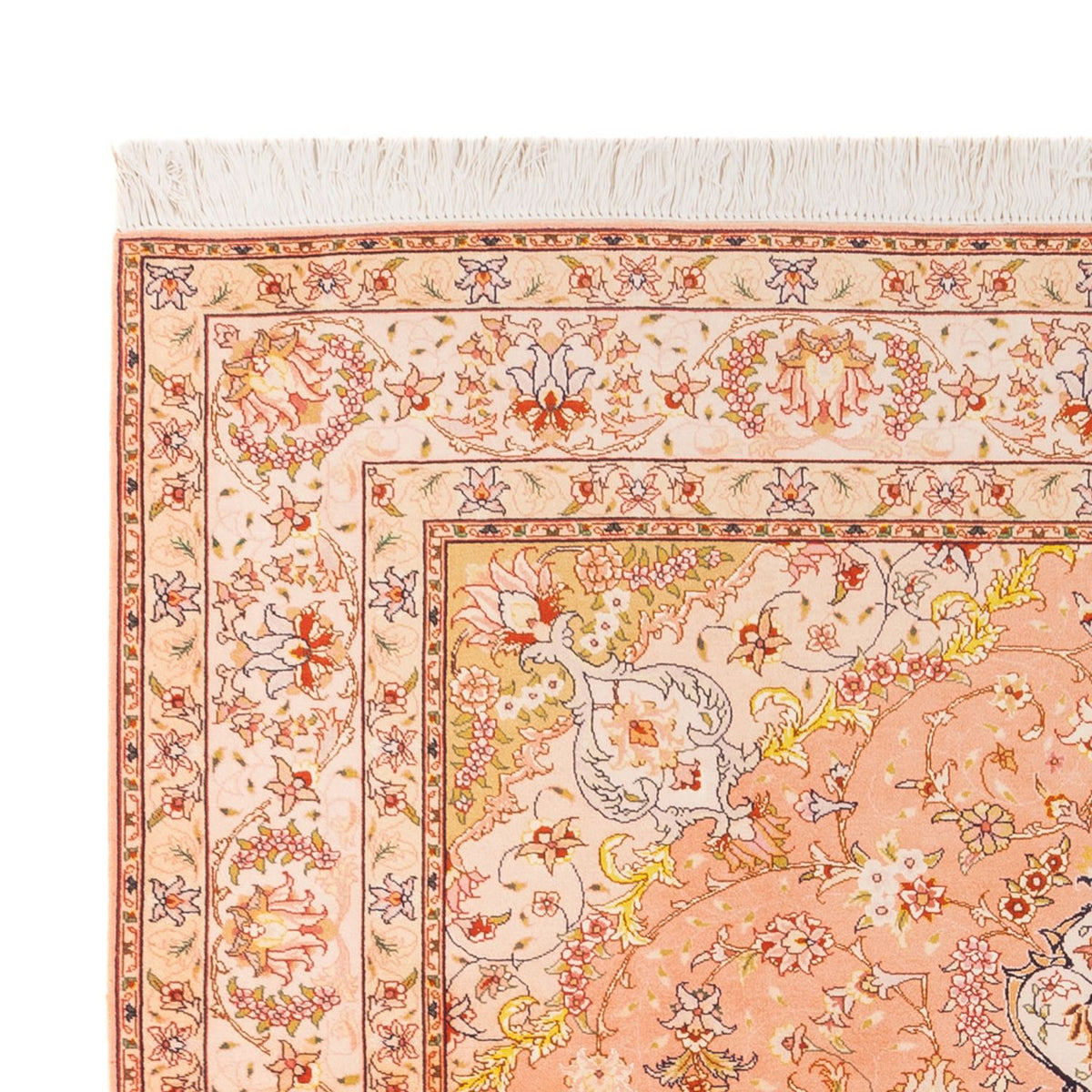 Perzisch tapijt - Tabriz - Royal - 200 x 150 cm - zalm