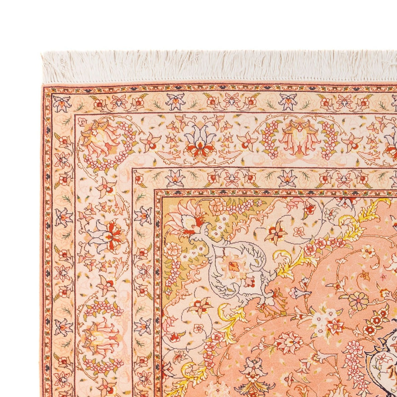 Perzisch tapijt - Tabriz - Royal - 200 x 150 cm - zalm
