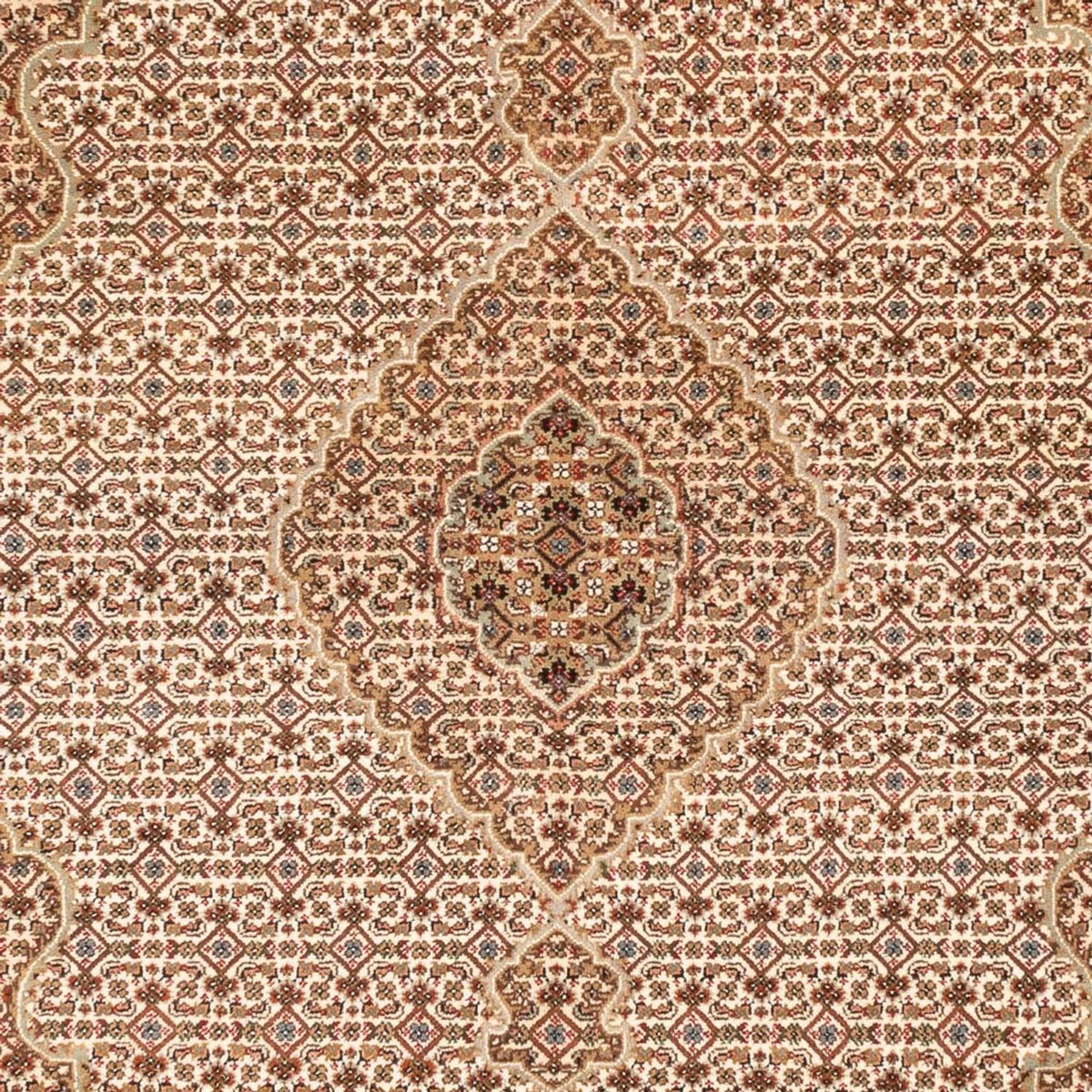 Oosters tapijt - Tabriz - 200 x 150 cm - donker beige