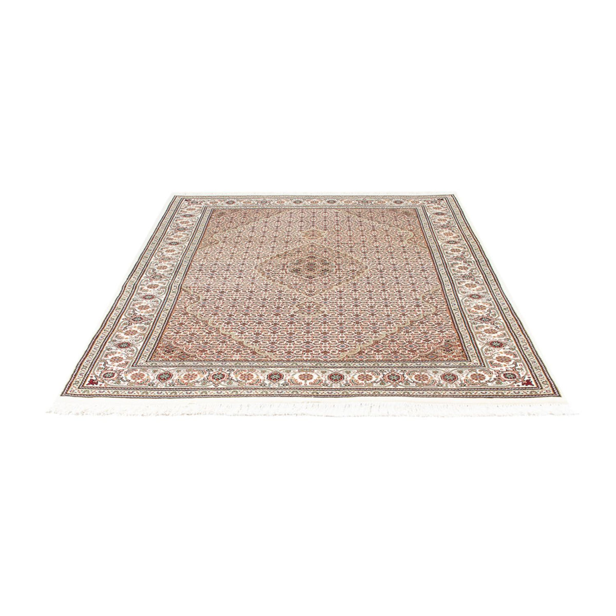 Oosters tapijt - Tabriz - 200 x 150 cm - donker beige