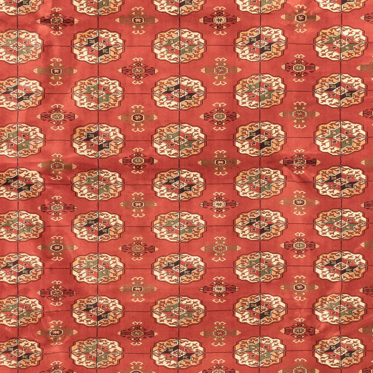 Afghaans tapijt - Bukhara - 410 x 300 cm - licht rood