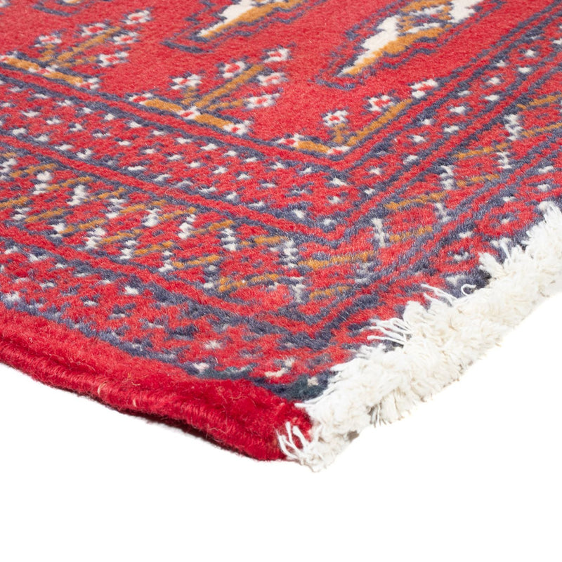 Turkaman tapijt - 130 x 62 cm - rood