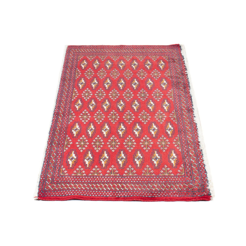 Turkaman tapijt - 130 x 62 cm - rood