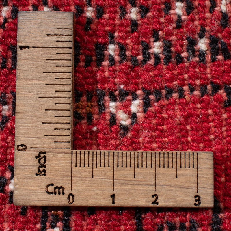 Loper Turkaman tapijt - 100 x 50 cm - rood