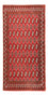 Turkaman tapijt - 130 x 60 cm - rood