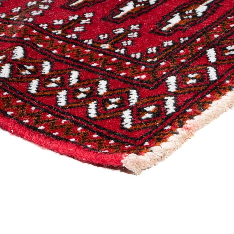 Turkaman tapijt - 130 x 60 cm - rood