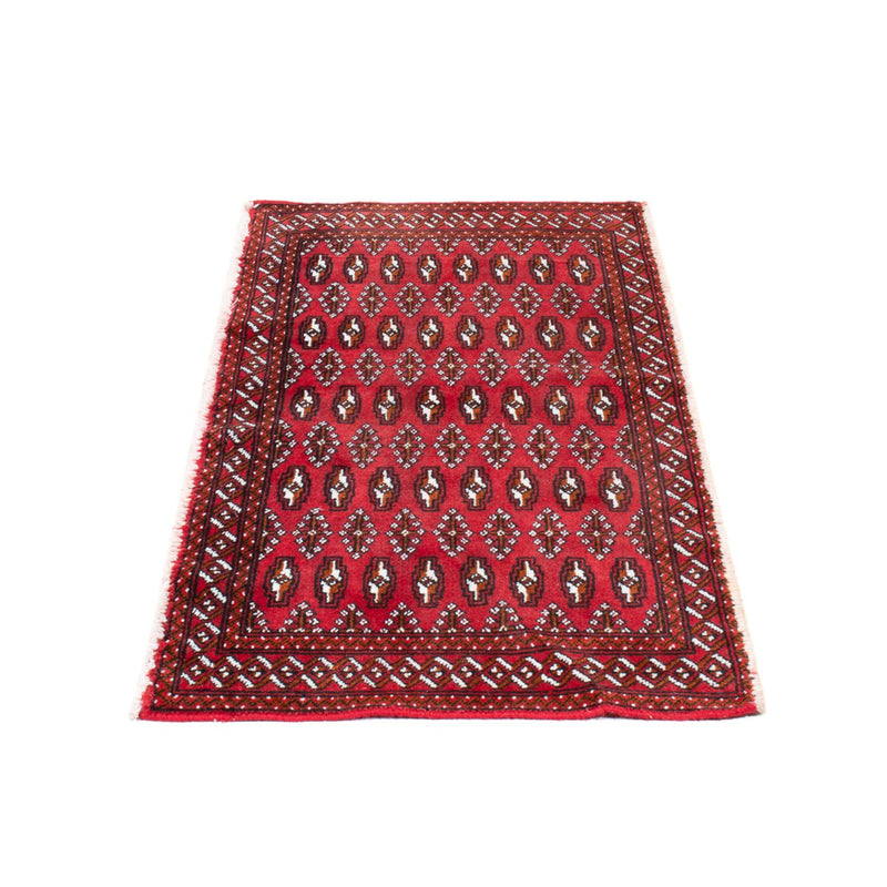 Turkaman tapijt - 130 x 60 cm - rood