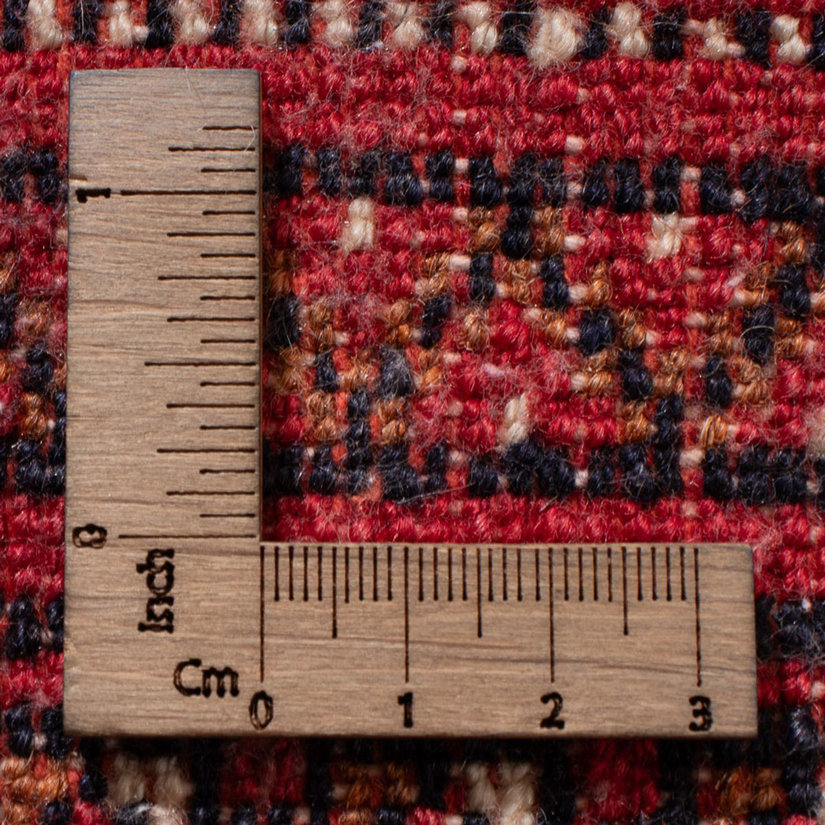 Turkaman tapijt - 100 x 50 cm - licht rood