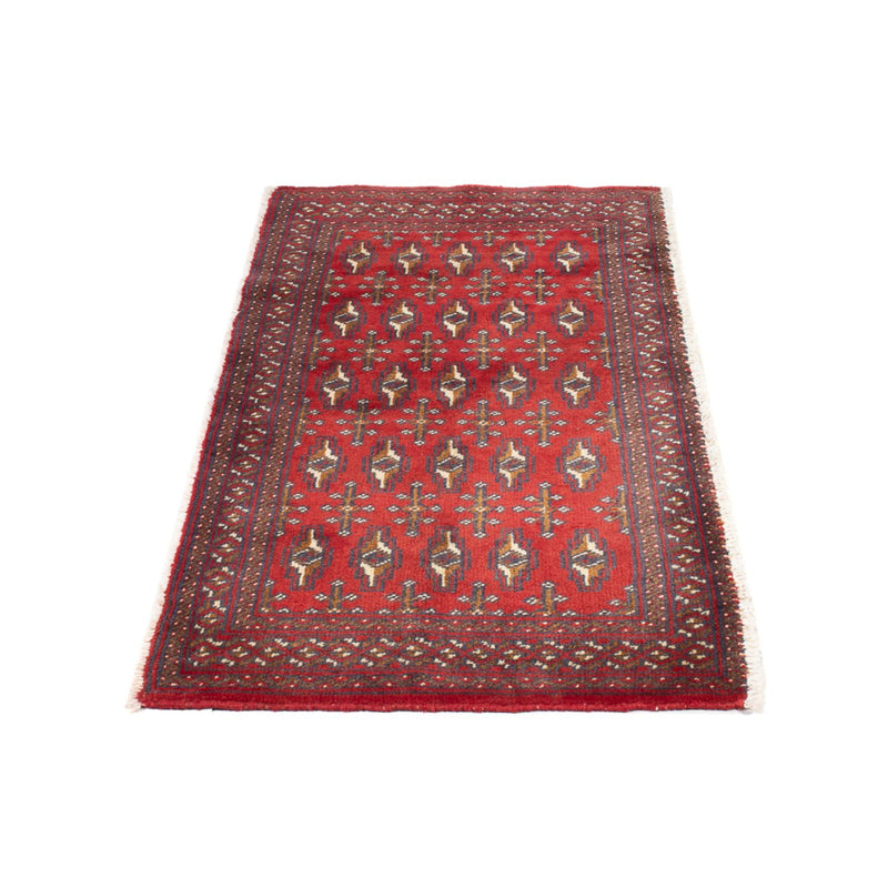 Turkaman tapijt - 130 x 60 cm - licht rood