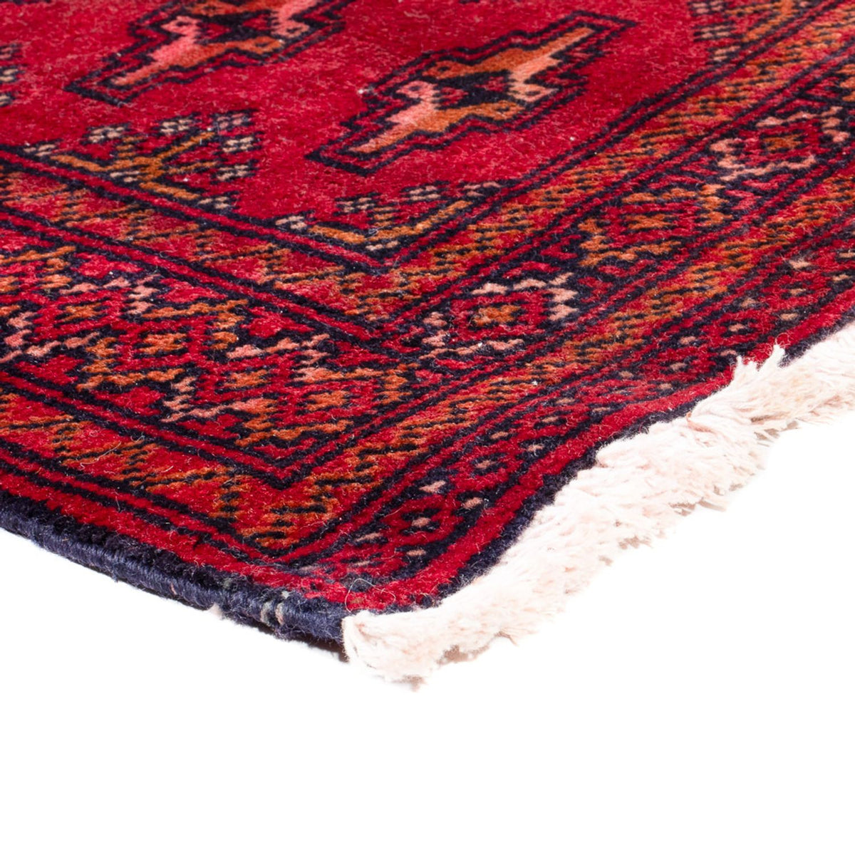 Turkaman tapijt - 130 x 60 cm - rood