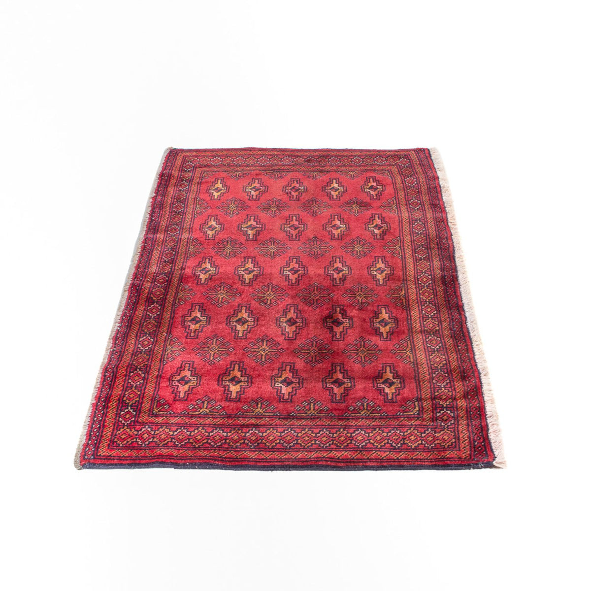 Turkaman tapijt - 130 x 60 cm - rood