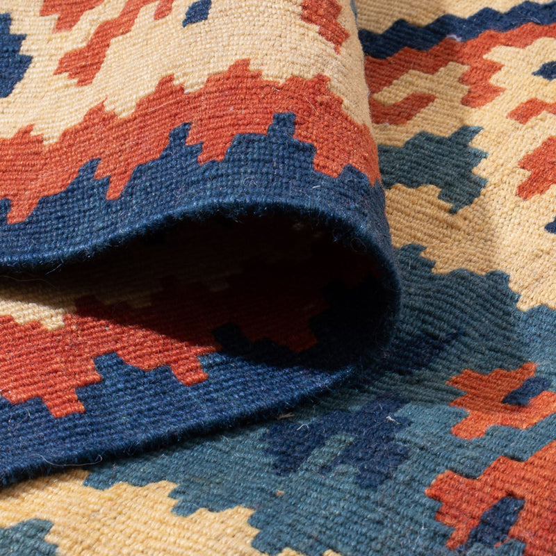 Kelim tapijt - Oosters vierkant  - 103 x 103 cm - veelkleurig