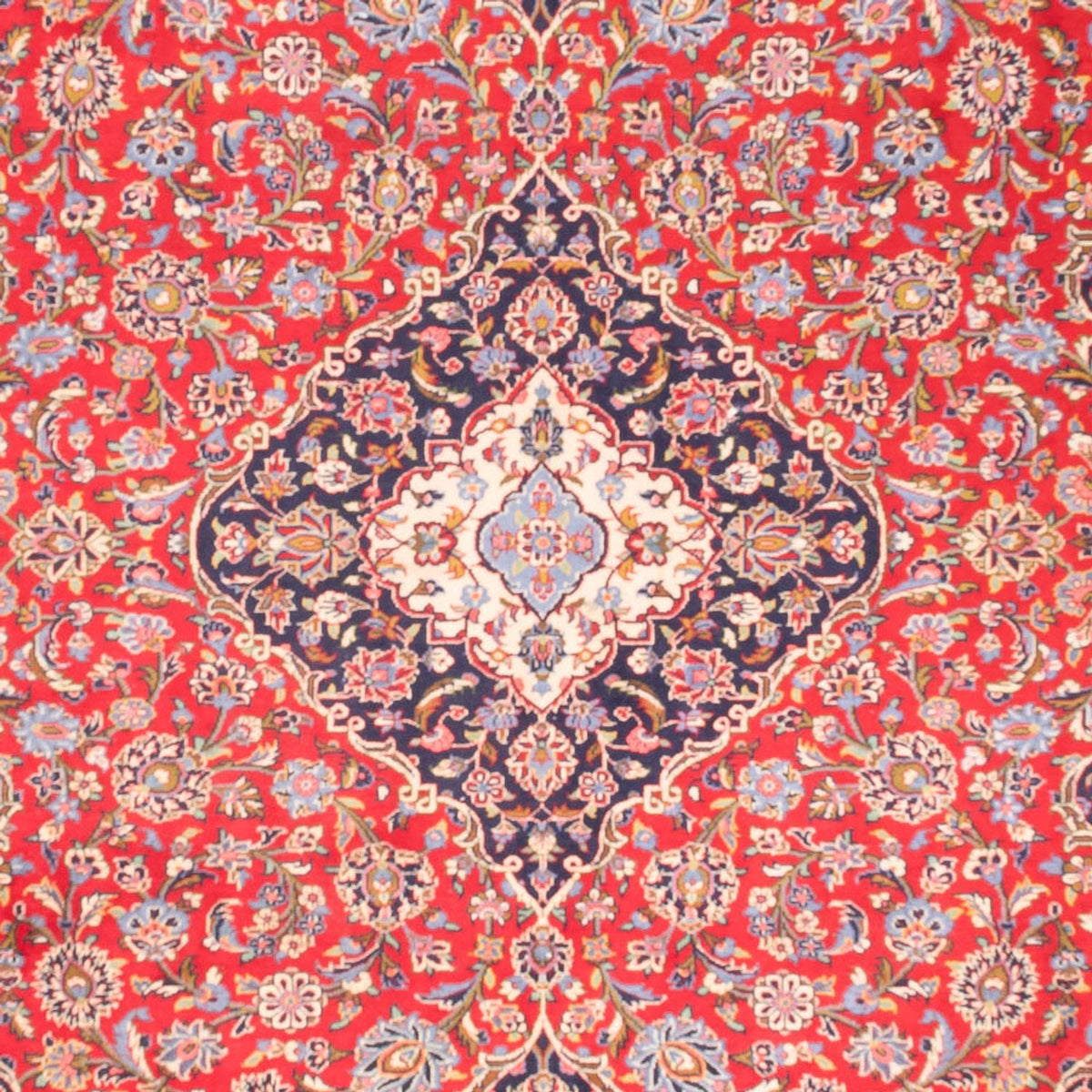 Perzisch tapijt - Keshan - 355 x 265 cm - rood