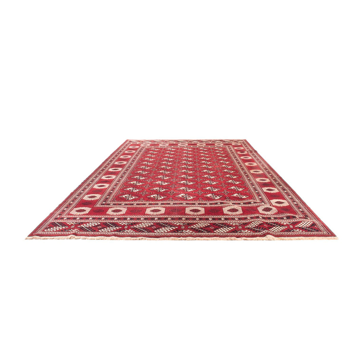 Turkaman tapijt - 391 x 270 cm - rood
