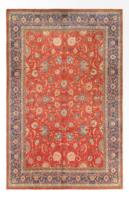 Perzisch tapijt - Tabriz - 393 x 266 cm - rood