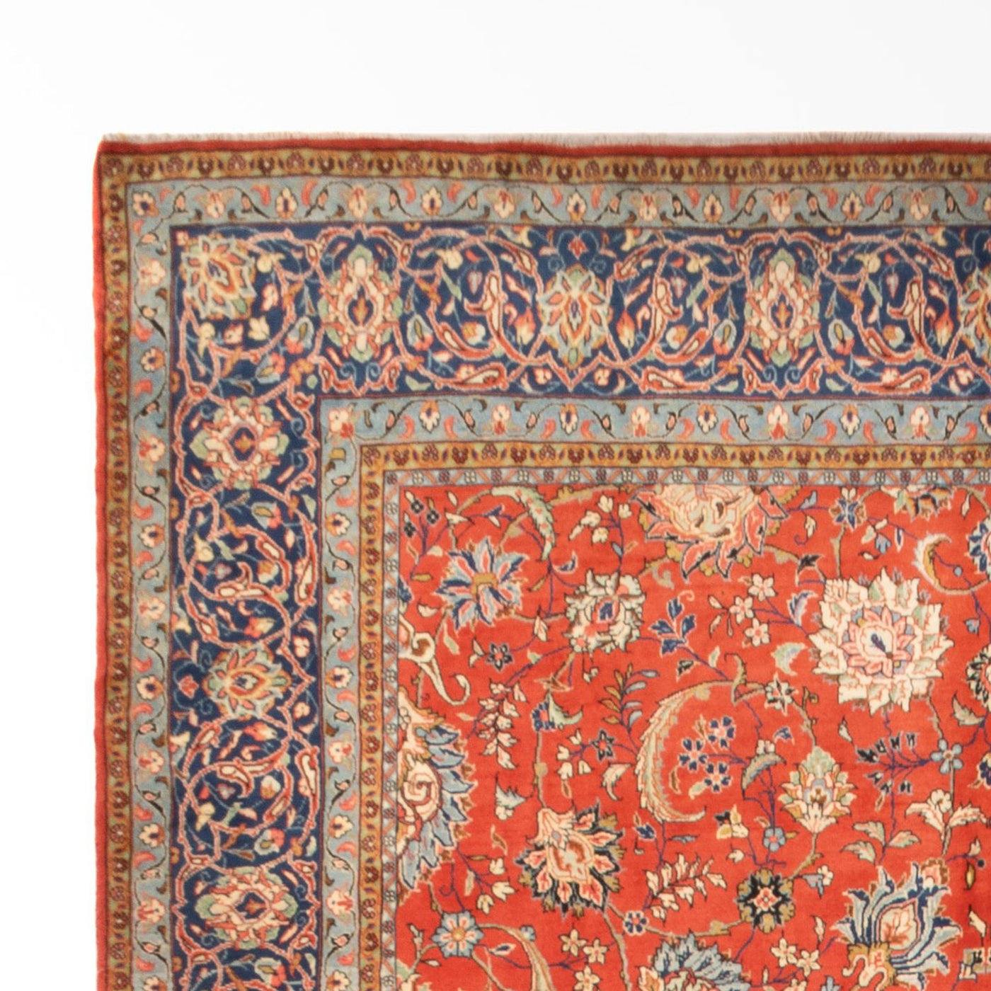 Tabriz Tapijt 393x266cm - Perzisch tapijt