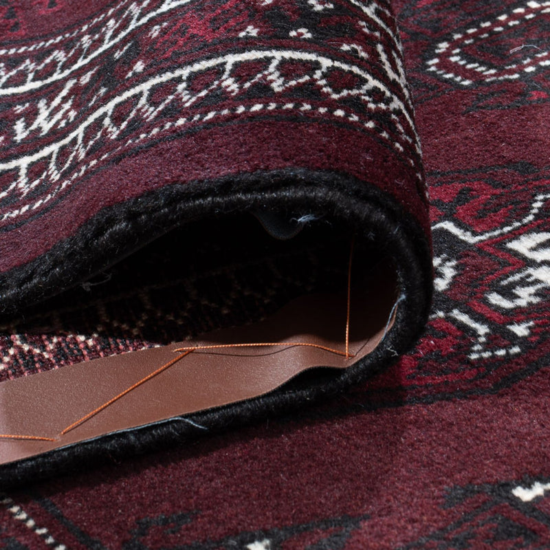 Turkaman tapijt - 380 x 260 cm - donkerrood