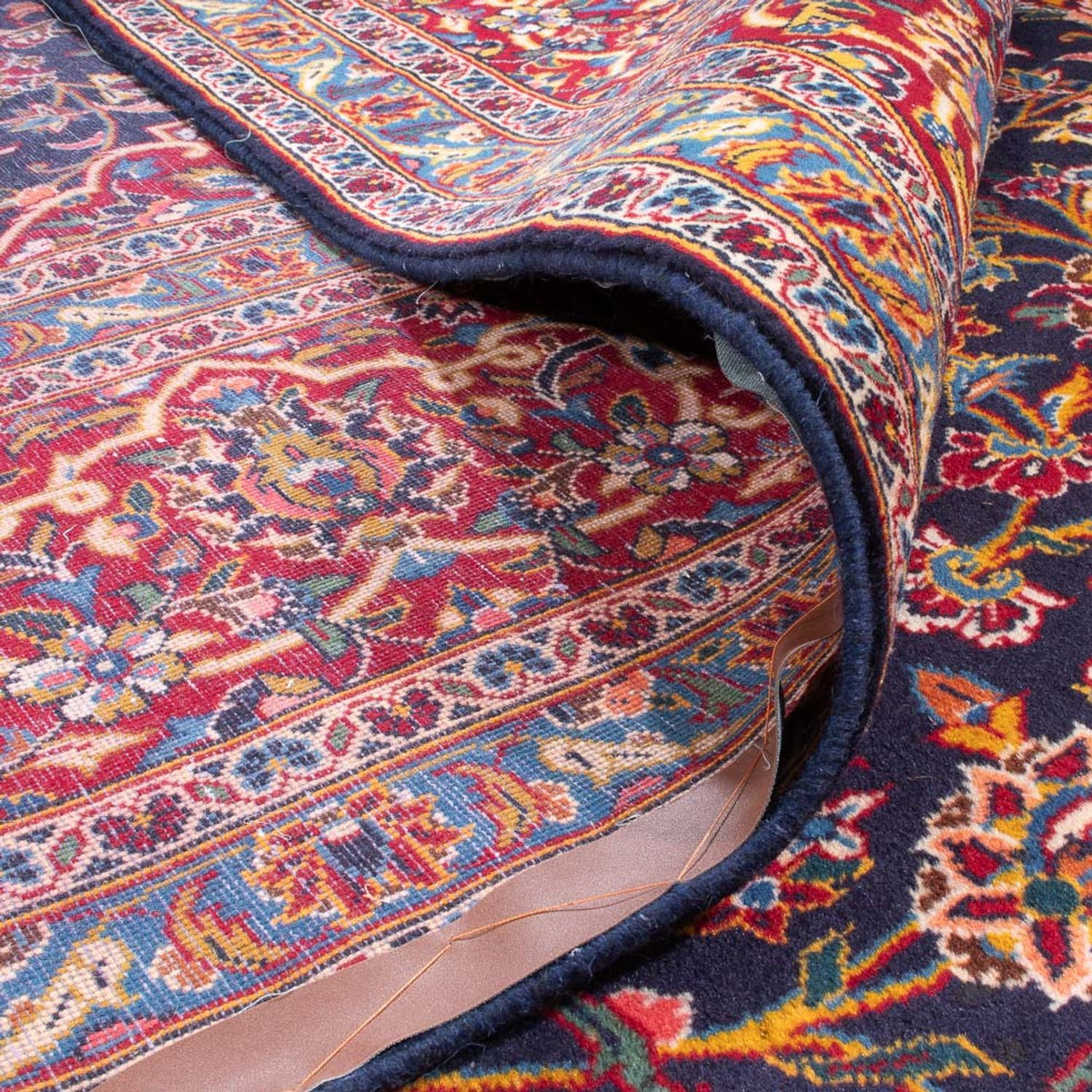 Perzisch tapijt - Keshan - 405 x 298 cm - licht rood