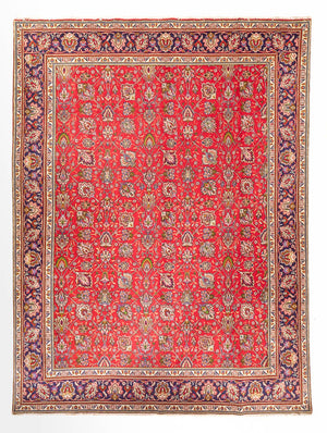 Perzisch tapijt - Tabriz - 390 x 295 cm - rood