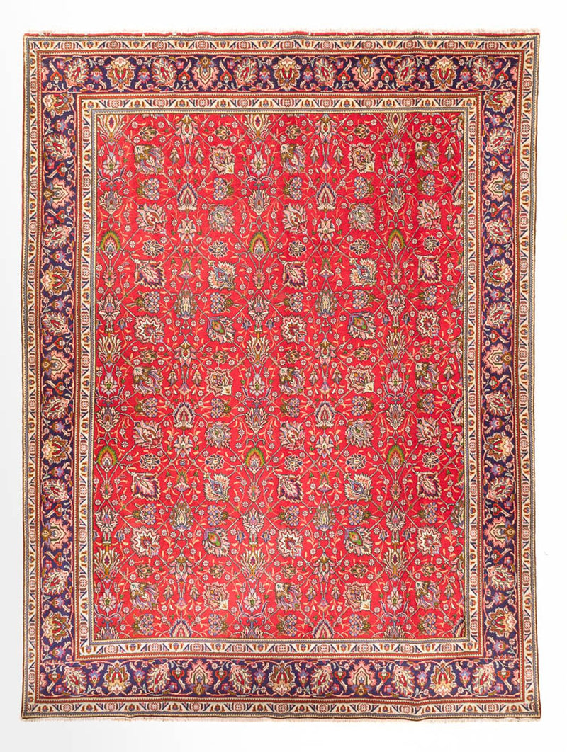 Perzisch tapijt - Tabriz - 390 x 295 cm - rood