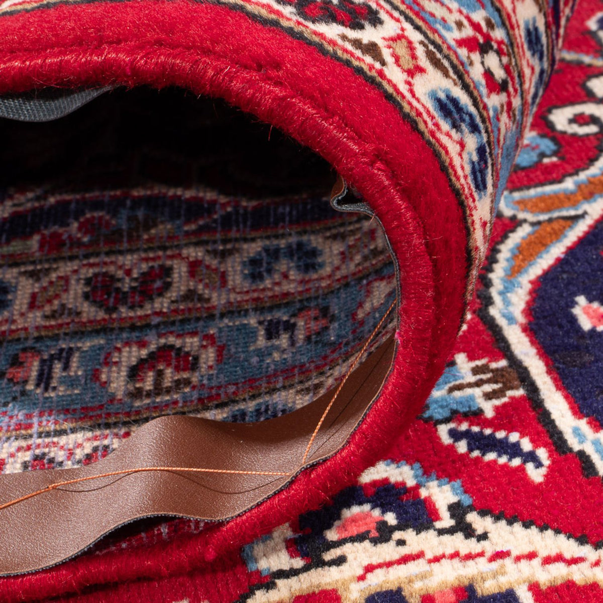 Perzisch tapijt - Keshan - 352 x 250 cm - rood