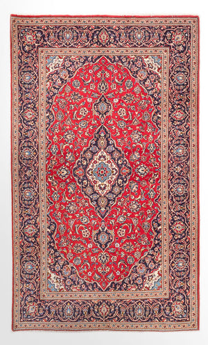 Perzisch tapijt - Keshan - 292 x 200 cm - rood