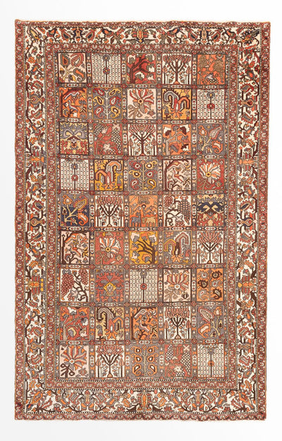 Bakhtiari Tapijt 210x302cm - Perzisch tapijt