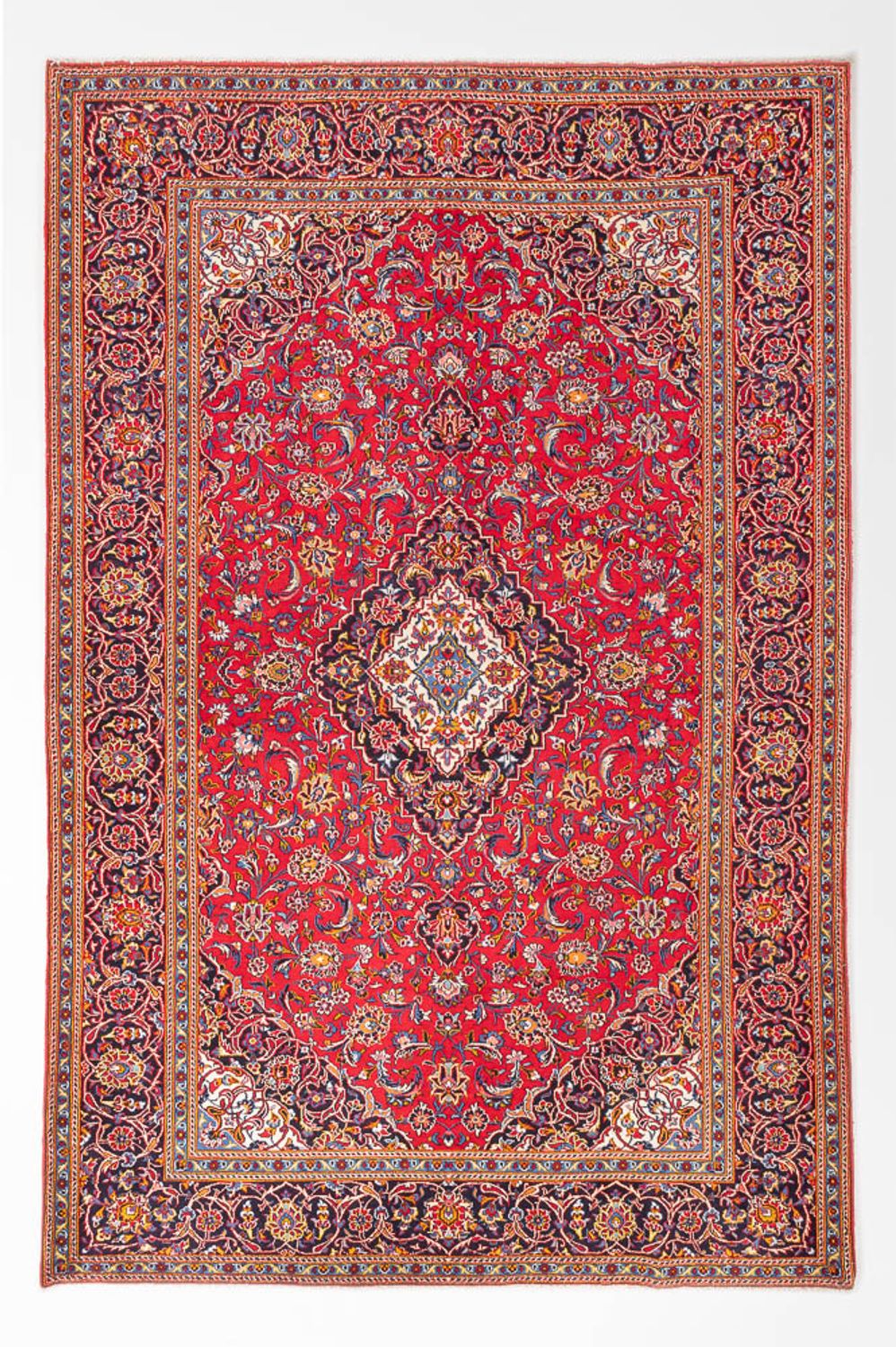 Perzisch tapijt - Keshan - 300 x 218 cm - rood
