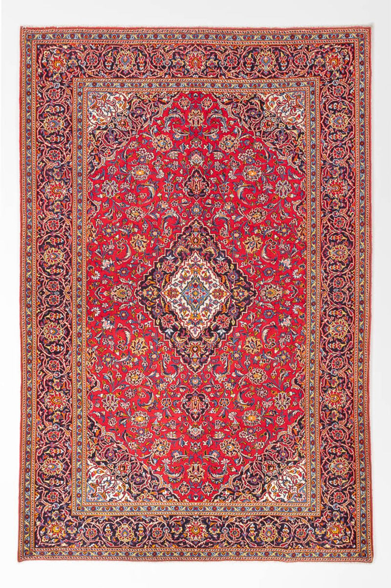 Perzisch tapijt - Keshan - 300 x 218 cm - rood
