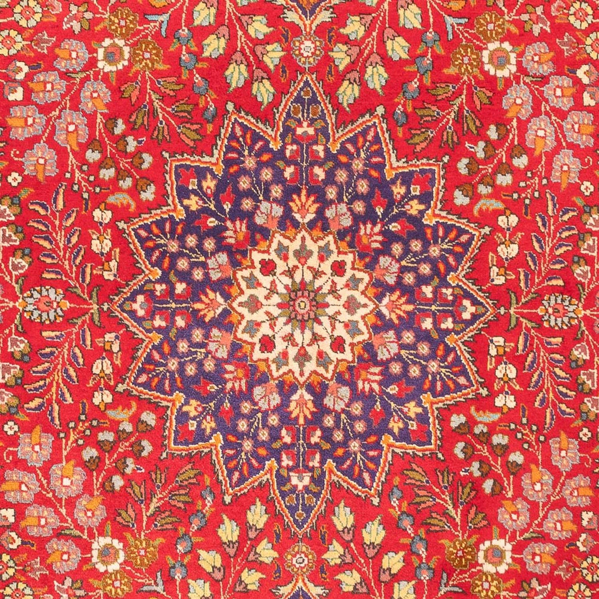 Perzisch tapijt - Tabriz - 295 x 200 cm - rood