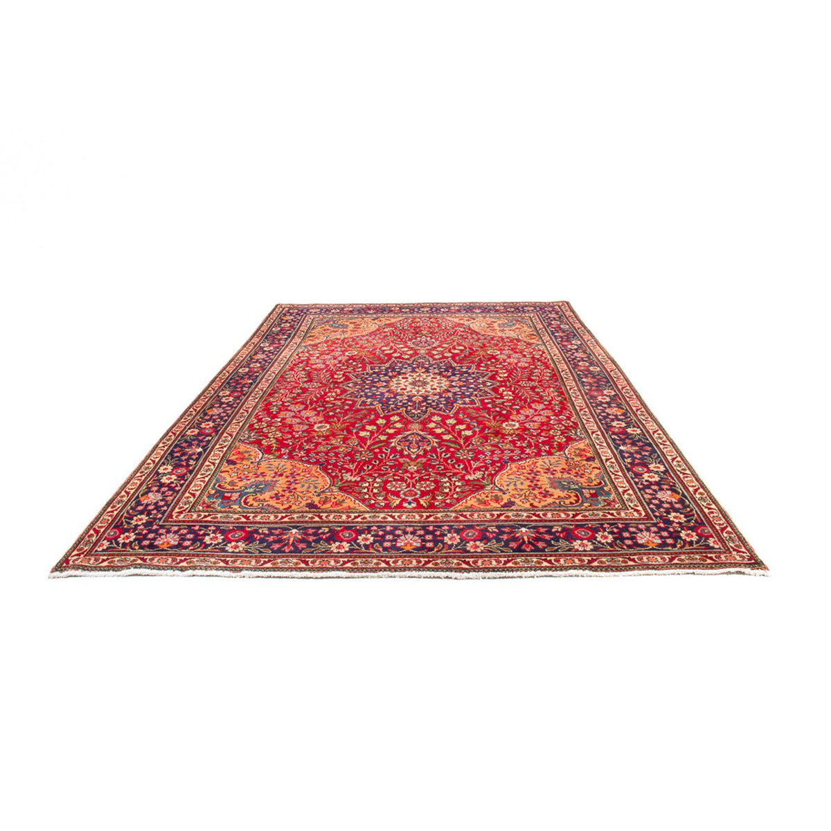 Perzisch tapijt - Tabriz - 295 x 200 cm - rood