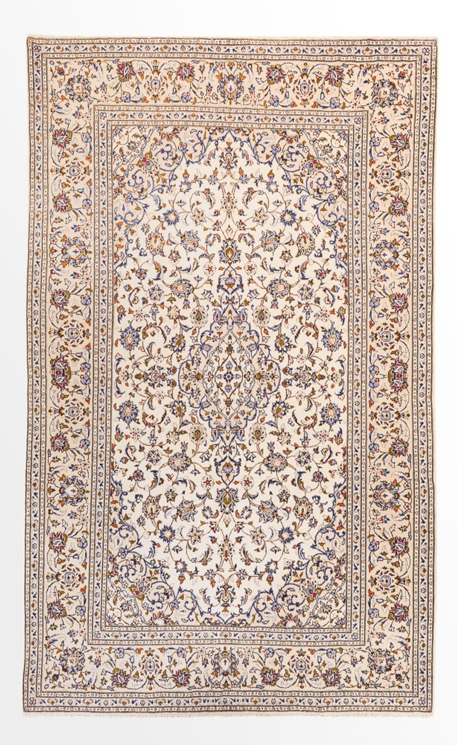 Perzisch tapijt - Keshan - 305 x 200 cm - beige