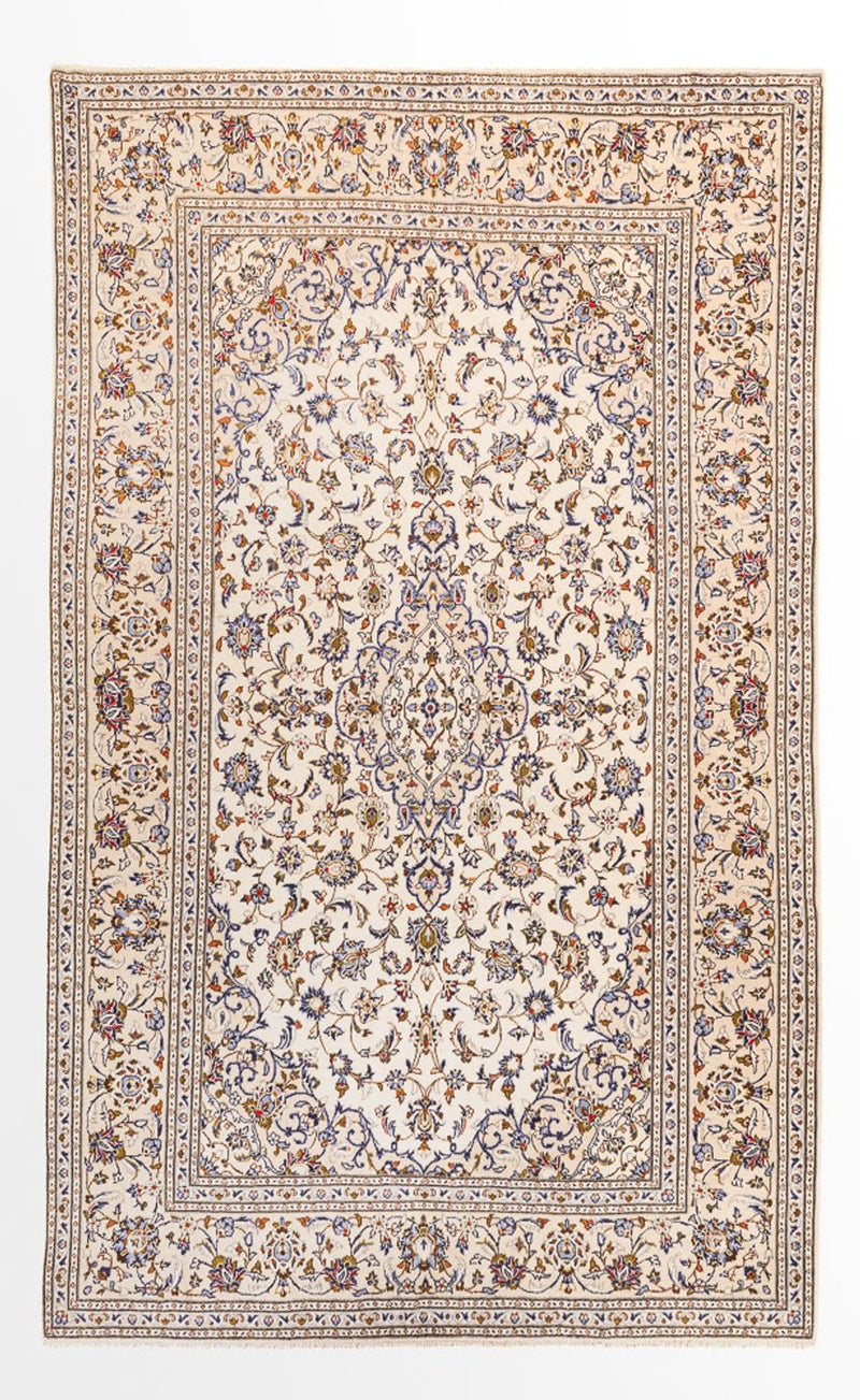 Perzisch tapijt - Keshan - 305 x 200 cm - beige