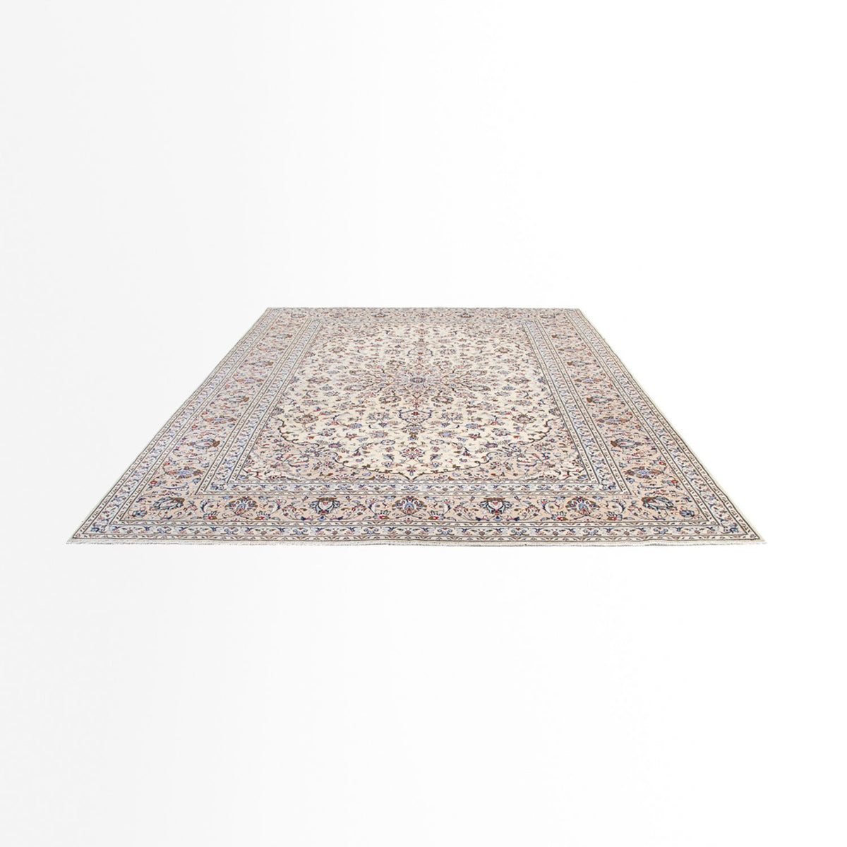 Perzisch tapijt - Keshan - 355 x 245 cm - beige