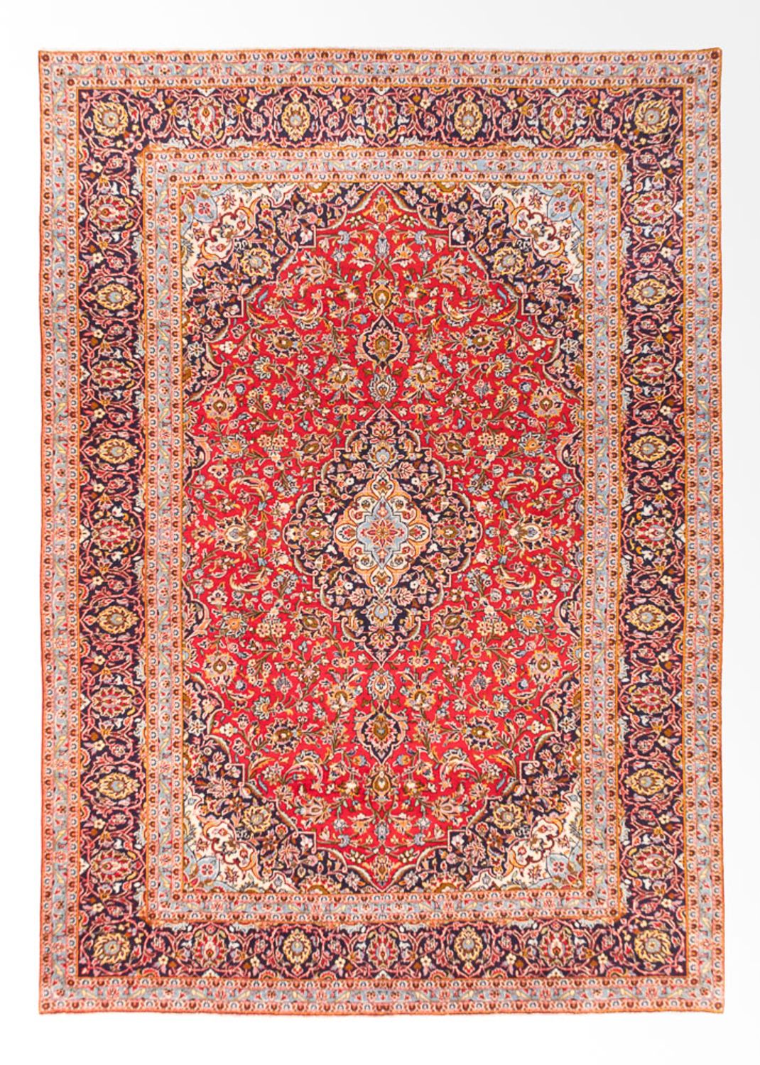 Perzisch tapijt - Keshan - 353 x 245 cm - rood