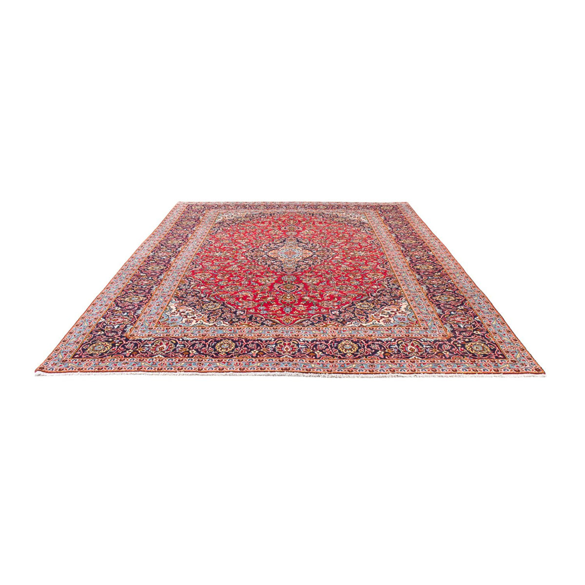 Perzisch tapijt - Keshan - 353 x 245 cm - rood