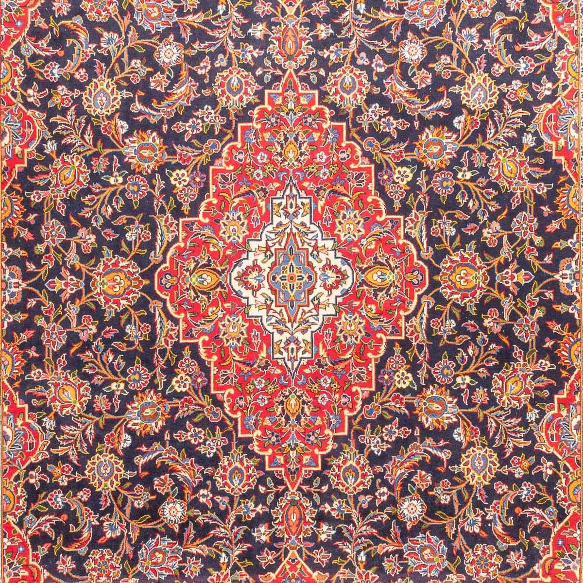 Perzisch tapijt - Keshan - 445 x 310 cm - donkerblauw