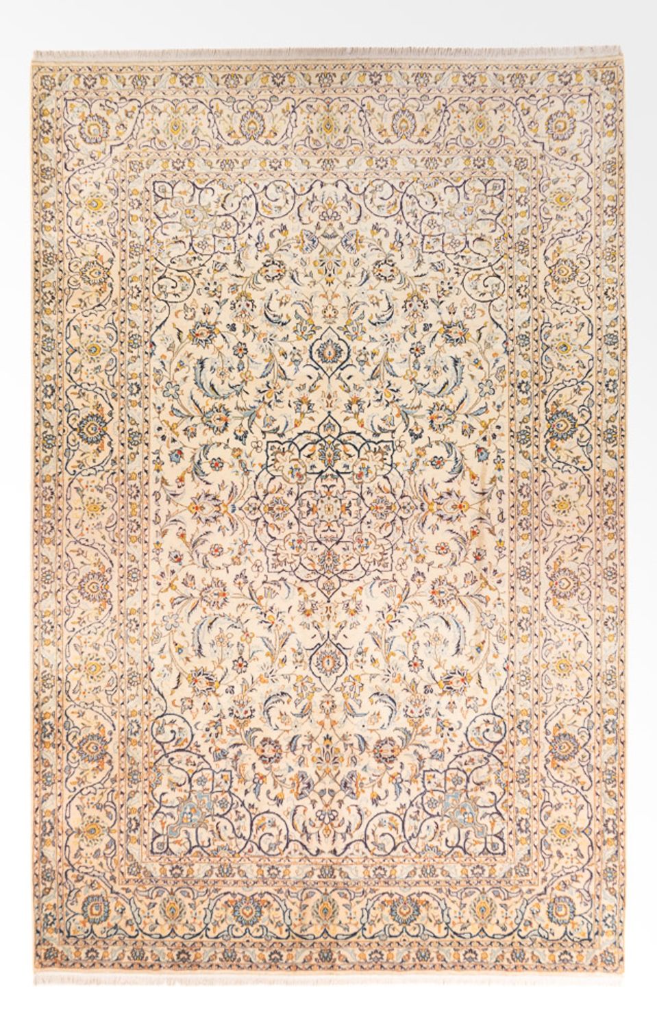 Perzisch tapijt - Keshan - 345 x 220 cm - beige